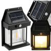 LED solární nástěnná lampa s pohybovým senzorem
