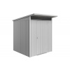 Biohort AvantGarde Eco A1 plechový domček 180 x 220 x 218 cm, strieborný metalický, NOVINKA