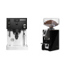 Rancilio Silvia PRO X, black + Eureka Mignon Specialita Compatto, CR black