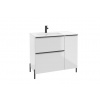 ArtDef Skrinka pod umývadlo NINO WHITE | D90 / ľavá