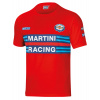 Sparco tričko Martini Racing, barva: červená, velikost: XL