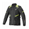 Bunda ANDES DRYSTAR 2022, ALPINESTARS (čierna/žltá fluo) Velikost: 2XL