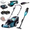 Kosačka elektrická - Kosačka MAKITA DLM380 2x VYSÁVAČE AKU 3AH (Kosačka elektrická - Kosačka MAKITA DLM380 2x VYSÁVAČE AKU 3AH)