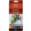 ICO: Koh-I-Noor Mondeluz 3718 Aquarell 24 dielny set farebných ceruziek