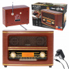 Retro rádio Štýlové klasické Bluetooth Aux FM (Retro rádio Štýlové klasické Bluetooth Aux FM)