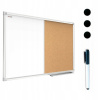 Korková magnetická tabuľka 90x60 Combi (Korková magnetická tabuľka 90x60 Combi)
