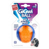 GiGwi Ball loptička M transparentné modro / oran