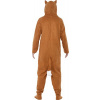 Smiffy's Adult Men's Fox Costume, All in one with Hood, Party Animals, Serious Fun, Size L, 27867