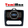 TomiMax Ford Focus Android 14 autorádio s WIFI, GPS, USB, BT HW výbava: QLED 8 Core 8GB+128GB HIGH - iba displej A,C