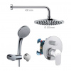Ideal Standard Set 3 - Sprchový systém s podomietkovou pákovou batériou CeraFlex, komplet, chróm IS Set 3