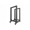Lanberg OR01-6822-B Otvorený rack, čierny, 22U (Lanberg OR01-6822-B montáž do racku (22U; čierna))