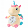 Milly Mally plyšový zaspávačik jednorožec s projektorom žltá