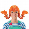 Dievčenský kostým - Parochňa rudyl pipi costum bikoch červené vlasy (Dievčenský kostým - Parochňa rudyl pipi costum bikoch červené vlasy)
