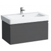 Laufen Pro S - Umývadlová skrinka, 101x45x39 cm, 1 zásuvka, grafit mat H4835510964801