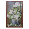 Pivónie biele - Akad. mal. Varuzhan Aghamyan, originálny, ručne maľovaný obraz L (do veľkosti 95x95cm) Viac farieb