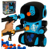 Arkádová hra pre deti Strieľanie na cieľ Robot 2 Guns 24 Balls