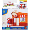 Marvel Spidey a jeho úžasní priatelia - Mestská štvrť pizzéria s figúrkou Spider-Man - Hasbro