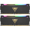 Patriot Viper / DDR4 / 64GB / 3600MHz / CL20 / 2x32GB / RGB / Black PVSR464G360C0K