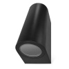 LED záhradné nástenné svietidlo OCULUS, 8,8 × 6,7 × 15,3 cm, 2 × GU10, 35 W