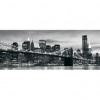 Panoramatická fototapeta - PA0291 - Čiernobiely New York 250cm x 104cm - Vliesová fototapeta