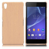 Plastový kryt Wood Grain na Sony Xperia Z2 L50W -variant 1