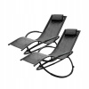 Záhradné lehátko - Vidaxl Deckchair s vankúšom a stolom, Polirattan, S (Vidaxl Deckchair s vankúšom a stolom, Polirattan, S)