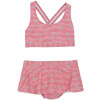 COLOR KIDS Bikini W. frills & Skirt, AOP-5039-Plumeria - 128