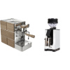 Stone Espresso Mine Premium Wood + Eureka Mignon Zero, BL white