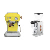 Ascaso Dream PID, Sun Yellow + Rocket Espresso FAUSTINO 3.1, copper