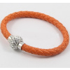 Náramok s magnetom oranžová st504 bižutéria (Náramok s magnetom oranžová st504 bižutéria)