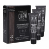 American Crew Precision Blend 3x40 ml odstraňovač šedých vlasov