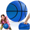 TICHÁ BASKETBALOVÁ PENA 18CM VEĽKOSŤ 3 MODRÁ SILENT BALL