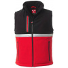 Vesta PAYPER WISE PAD VEST, červená - čierna, XS