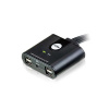ATEN US424 - Prepínač zdieľania periférií USB - 4 x USB2.0 - Stolný počítač (US424)