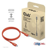Club3D kabel USB-C, Oboustranný USB-IF Certifikovaný data kabel, PD 240W(48V/5A) EPR M/M 1m CAC-1511