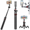 PRUŽNÝ DRŽIAK NA TELEFÓN SELFIE STATÍV TRIPOD NOŽIČKY OHYBNÝ UNIVERZÁLNY