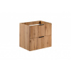 COMAD - Skrinka pod umývadlo 60cm 2 zásuvky ADEL OAK 5907611654798