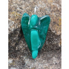 Malachit prívesok anjel (30 x 20 x 7 mm)