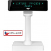 Zákaznícky displej Virtuos VFD FV-2030W 2x20 9mm biely (EJG1006)