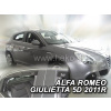 Deflektory - Alfa Romeo Giulietta od 2010 (+zadné)