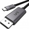 UNI ADAPTÉROVÝ KÁBEL USB-C DISPLAYPORT 4K 60 HZ 1,8M