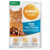 Iams Cat delights tuna & herring in jelly 85 g