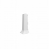 Vonkajší roh Vilo PVC 100 x 190, dĺžka 19 cm, biely