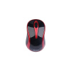 A4tech G3-280N, V-Track, bezdrátová optická myš, 2.4GHz, 10m dosah, černo-červená G3-280N BR
