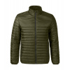 MALFINI PHANTOM 540 / Celozapínacia zateplená pánska bunda - military M