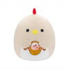 SQUISHMALLOWS 20 cm Todd kuriatko s košíkom