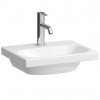 Laufen Lua Umývadlo 45 x 35 cm bez prepadu, LCC biela H8150814001561