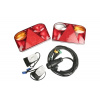 Elektrokabeláž prívesu 13pin / 5 m so svetlami FT-88 SET