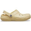 Crocs Women's Classic Lined Mule Slippers Sesame 6 (38-39)