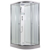 ARTTEC SIRIUS 120 x 90 cm - Sprchový box model 1 Stropné činčilové sklo ľavá vanička PAN04559
